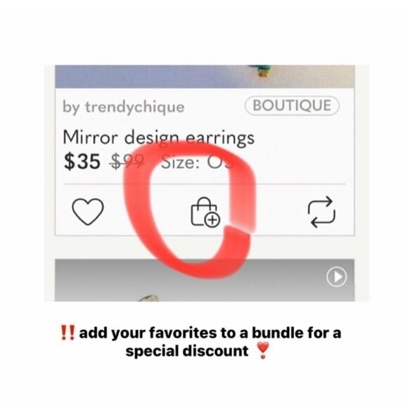 Snake earrings in gold #130 - Picture 5 of 5